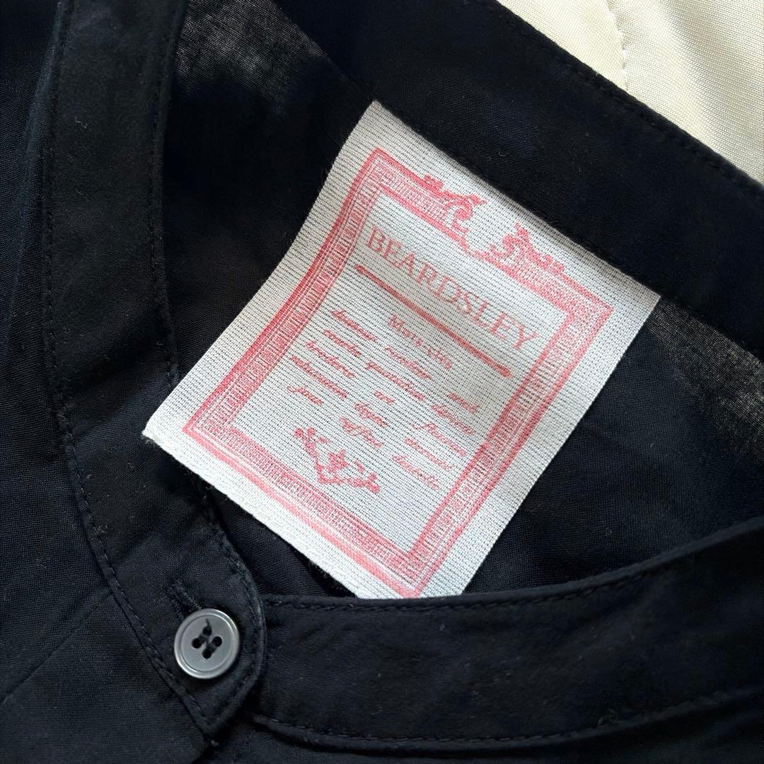 【美品】BEARDSLEY ギャザーワンピース　ブラックサイズ1