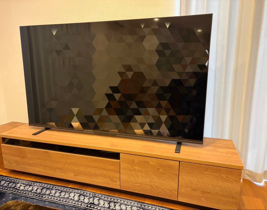 タップ収納付きテレビ台 幅180cm／ロウヤ