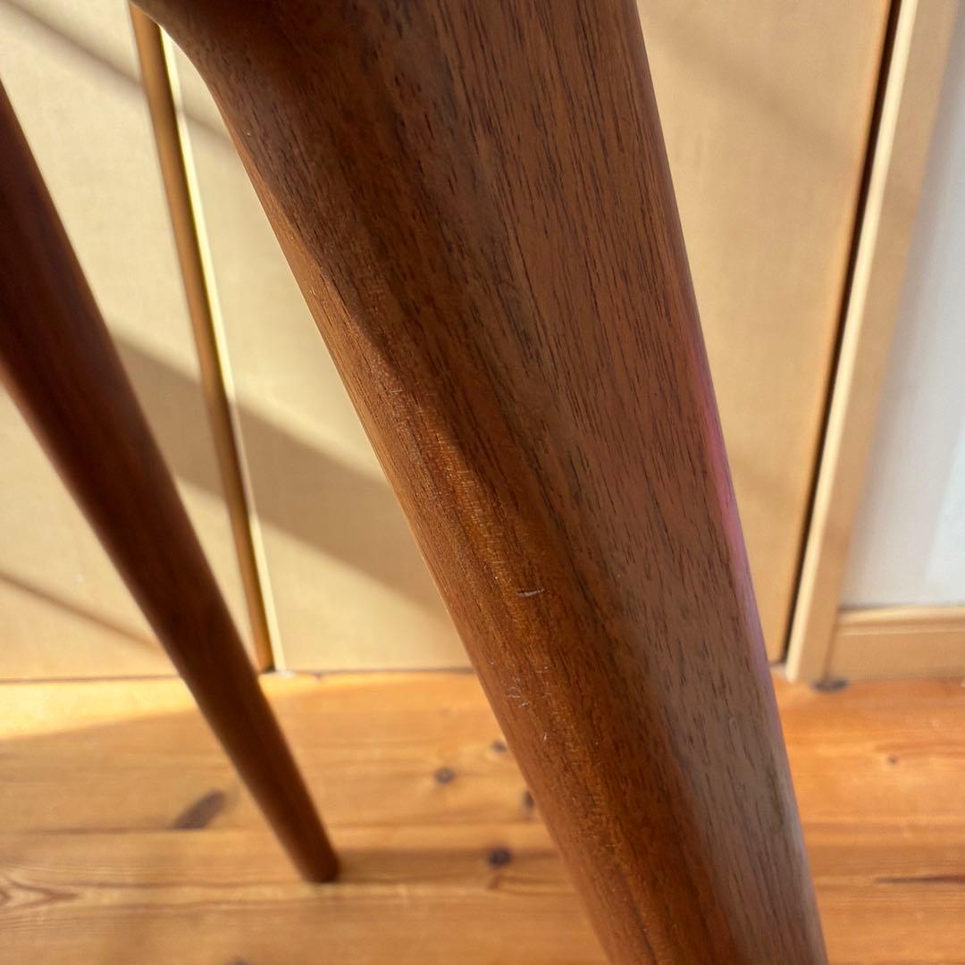 ナガノインテリア オレンジ コッぺ キッチン スツール 木製