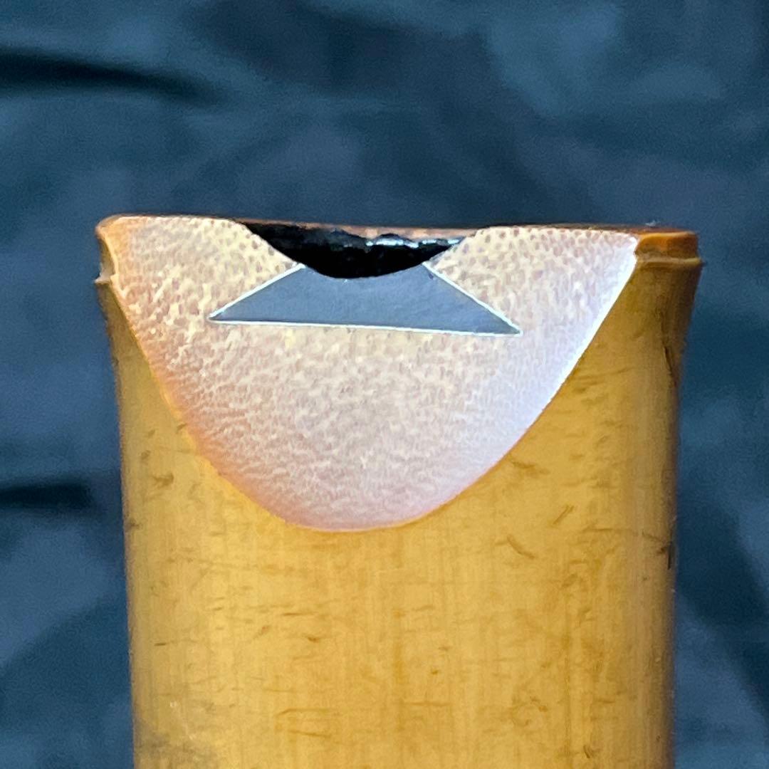 尺八 琴古流 竹治 七孔 一尺七寸管 【音出し確認済み】