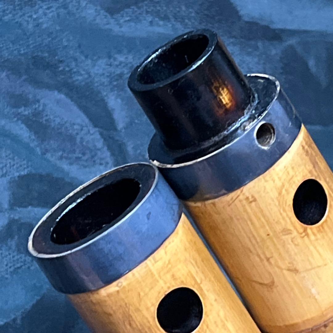 尺八 琴古流 竹治 七孔 一尺七寸管 【音出し確認済み】