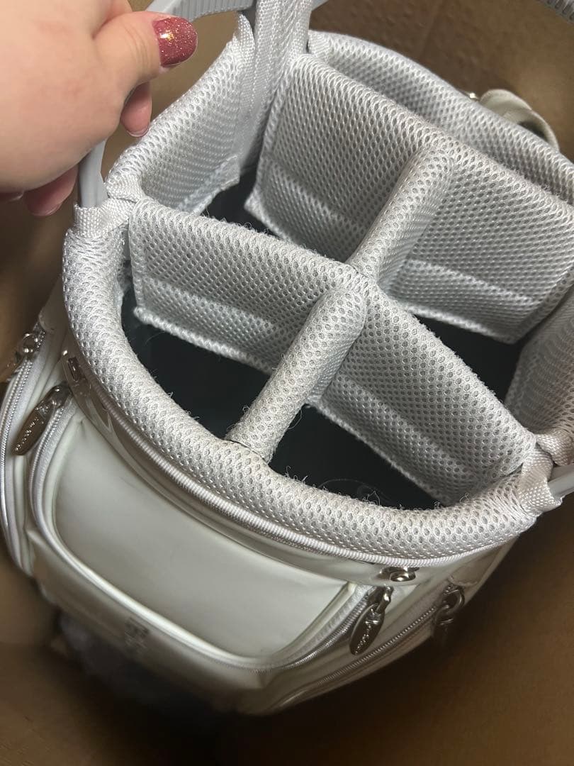 new balance キャディバッグ 8.5型 ホワイト