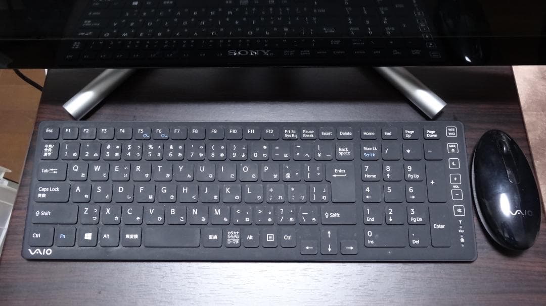 SONY デスクトップPC ワイヤレスキーボード付き