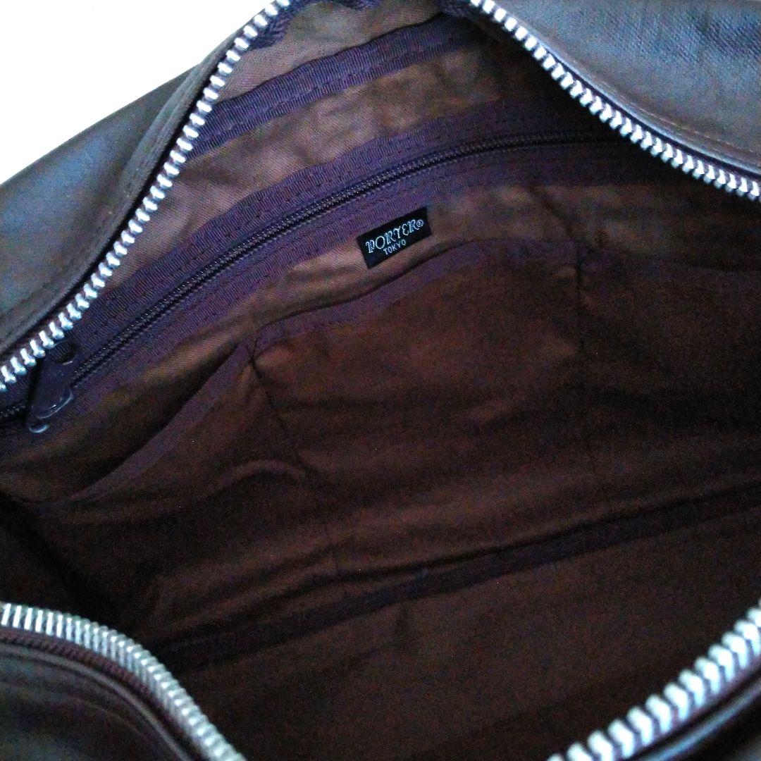 PORTER ブラウン ボストンバッグ