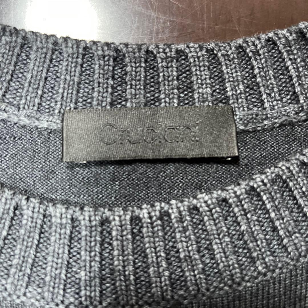 クルチアーニ　グレー クルーネックセーター50