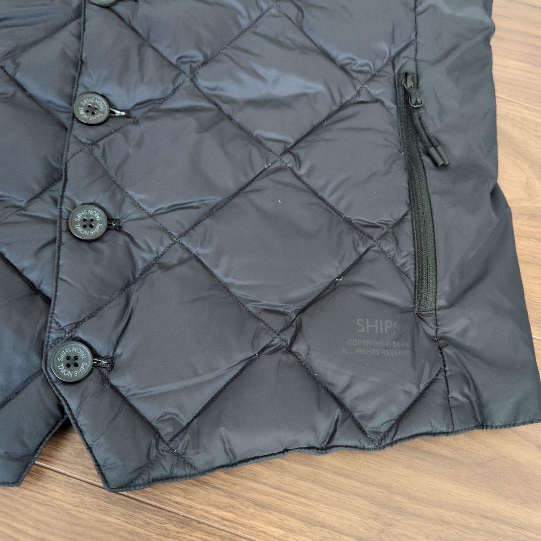 SHIPS TAION シップス タイオン ブラック インナーベストL