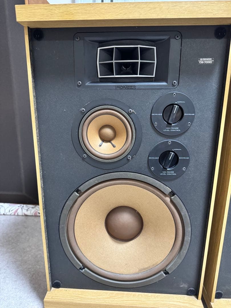 PIONEER CS-700D 音出し確認しました。