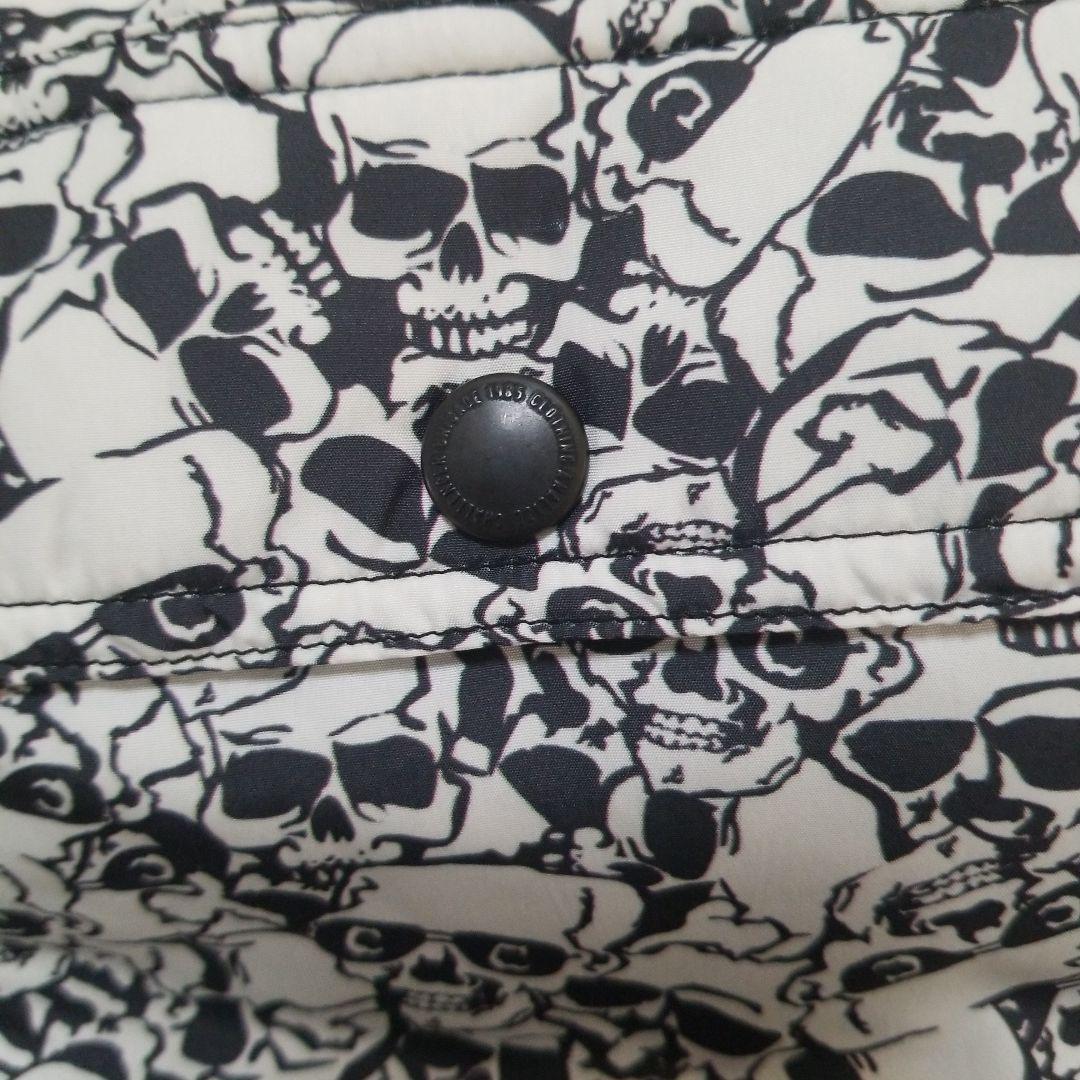 チャレンジャー　ジャケット　スカル ナイロン　Lサイズ