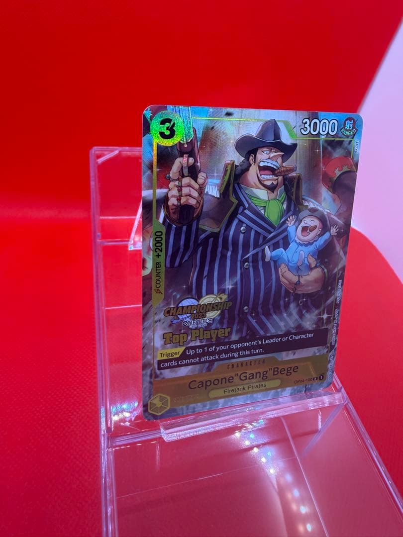 【英語版】カポネ・ベッジ　チャンピオンシップ2023Top player