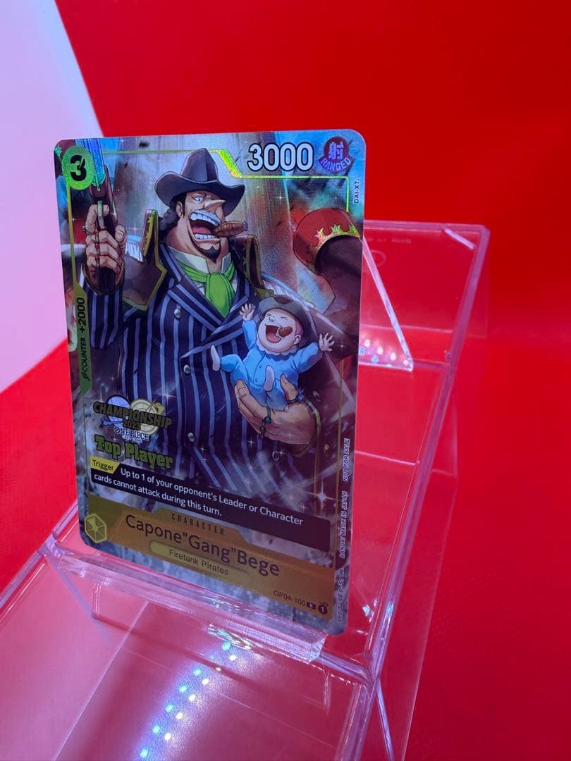 【英語版】カポネ・ベッジ　チャンピオンシップ2023Top player