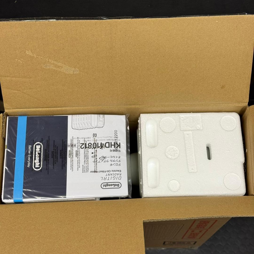 ☆未使用品　デロンギ　オイルヒーター　デジタルラディアント　KHD410812