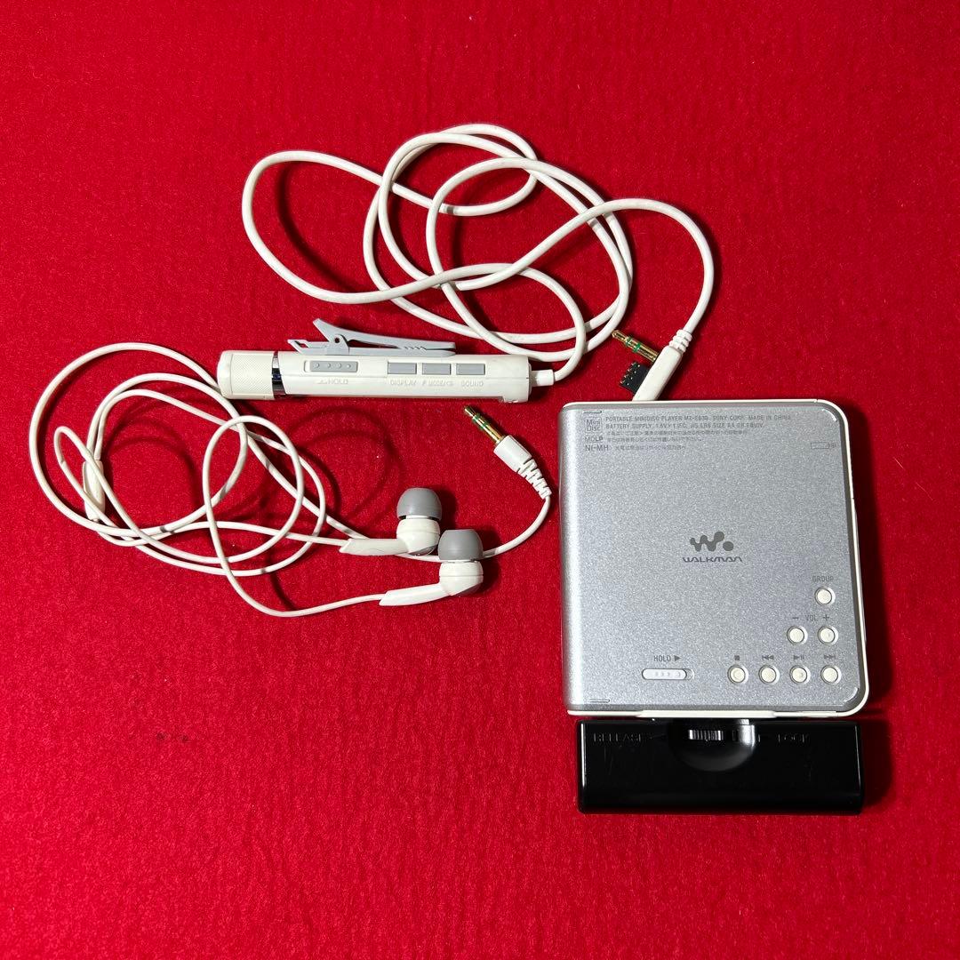 SONY ソニー　MDウォークマン　MZ-E630 イヤホン付