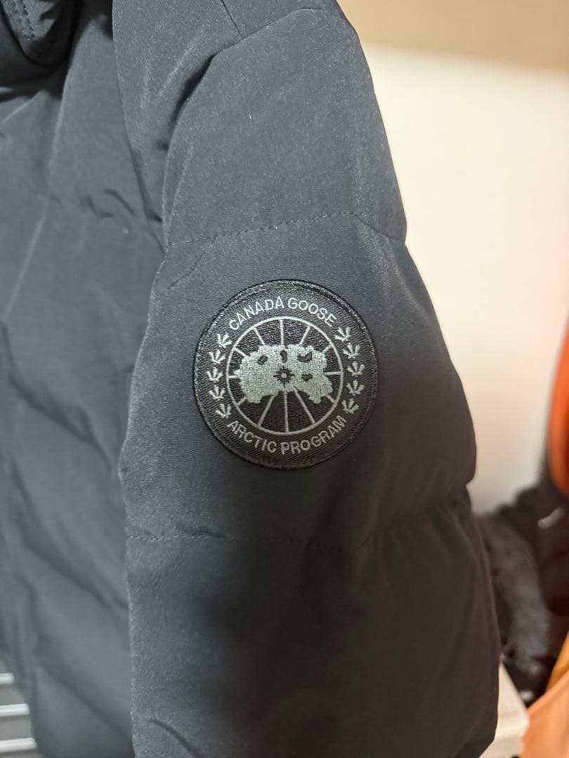 <あんしん鑑定対応> カナダグース ウィンダムパーカ　ブラックレーベル