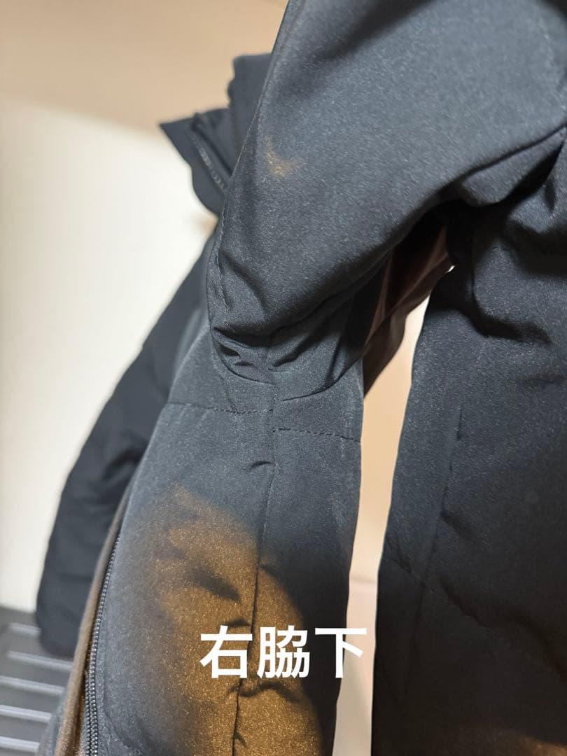 <あんしん鑑定対応> カナダグース ウィンダムパーカ　ブラックレーベル