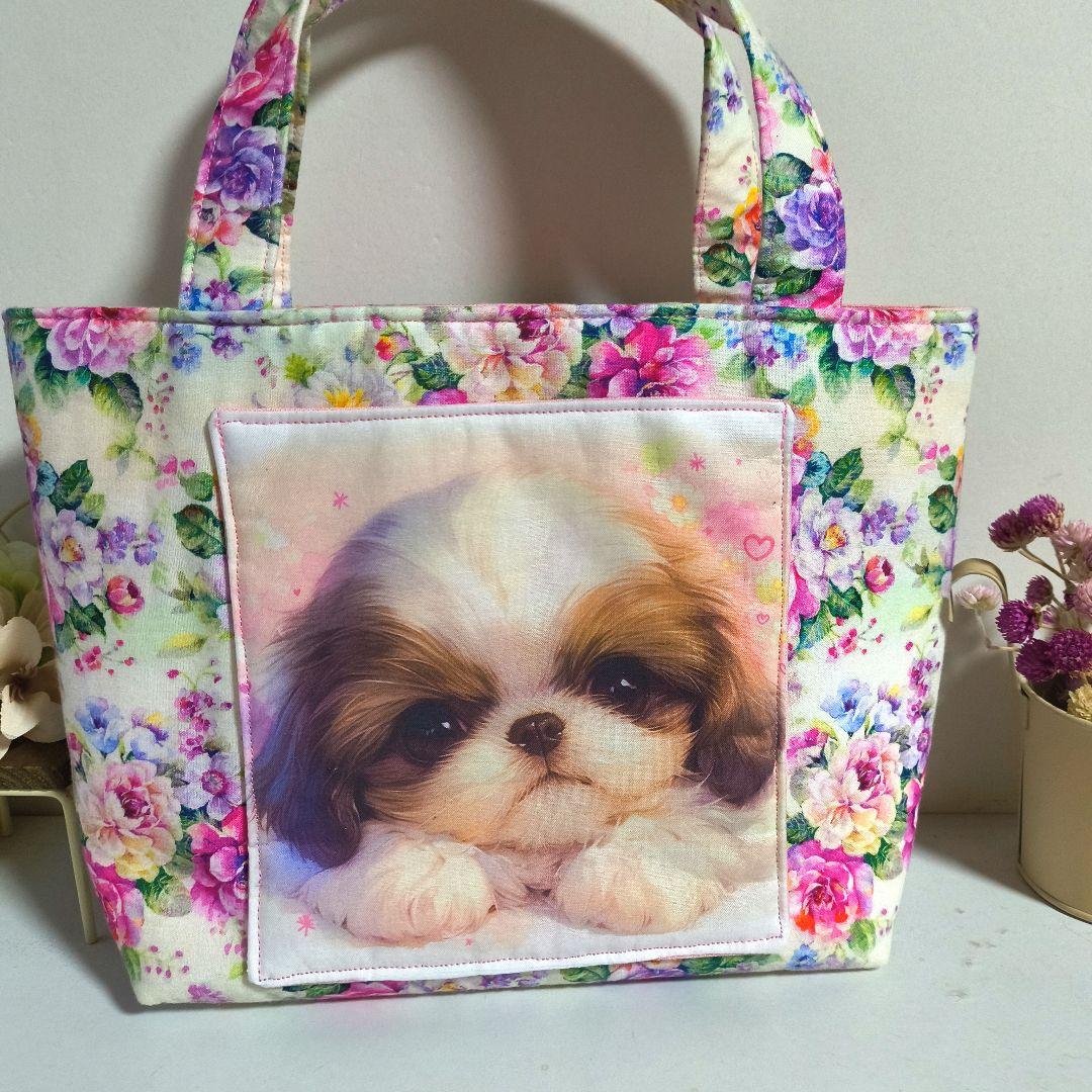 花柄♥トートバッグ♥ハンドメイド