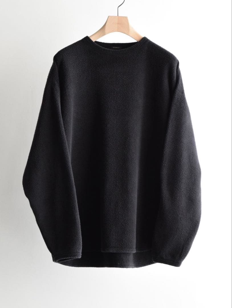 COMOLI（コモリ） フリース クルーネック 25AW サイズ3
