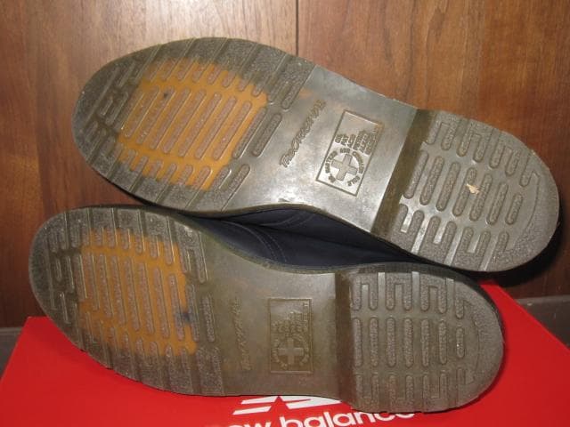 靴 Dr.Martens 1461 3 HOLE SHOE NAVY UK10