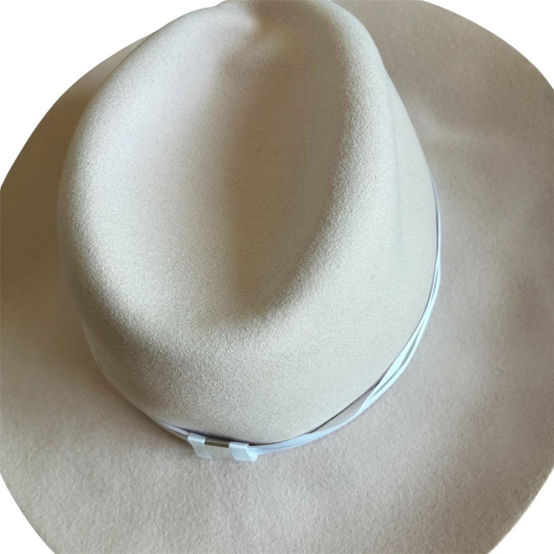 MAISON MICHEL メゾンミシェル フェルトハット M 薄ピンク　新品