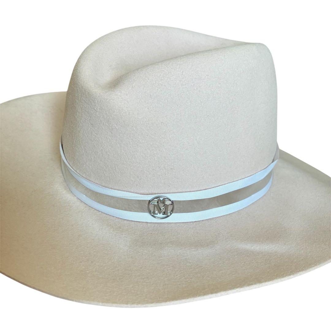 MAISON MICHEL メゾンミシェル フェルトハット M 薄ピンク　新品