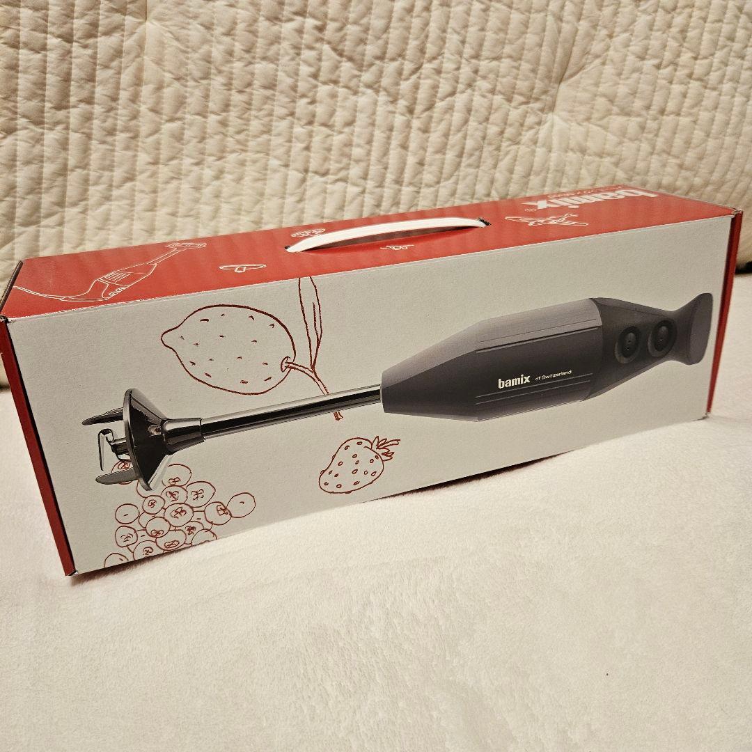 【新品未使用】bamix ハンドブレンダー ホワイト