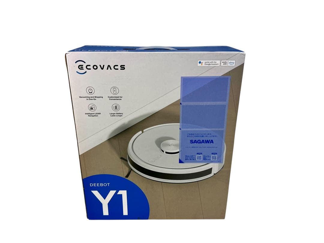 【未開封】ECOVACS DEEBOT Y1 (DLX34) ロボット掃除機