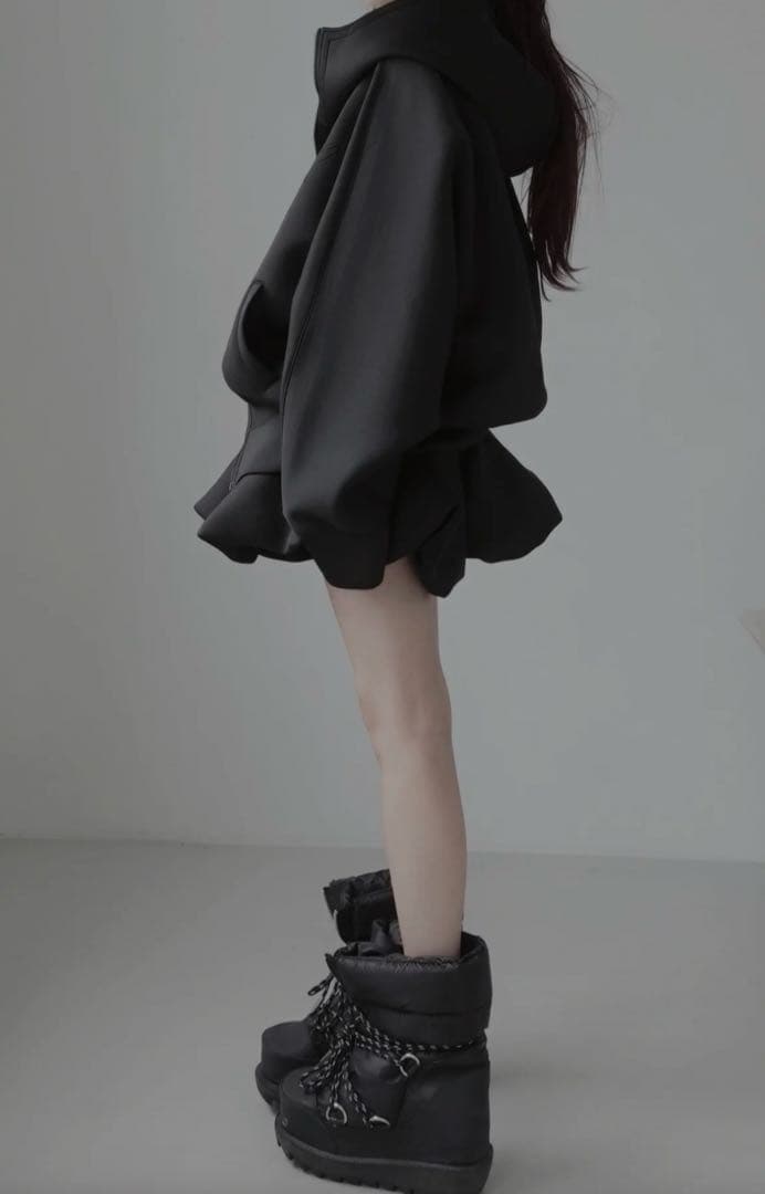 ボンディングスカート /Bonding Skirt 黒