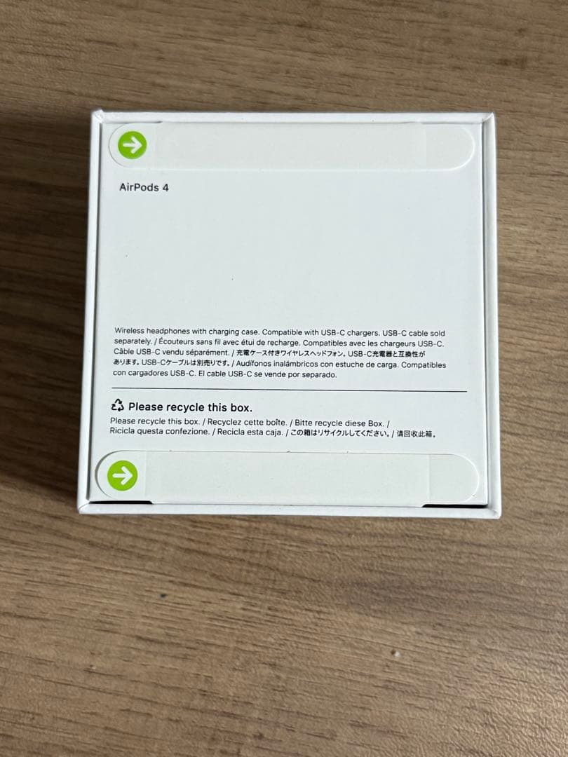 【新品】AirPods 4 2026年1月購入