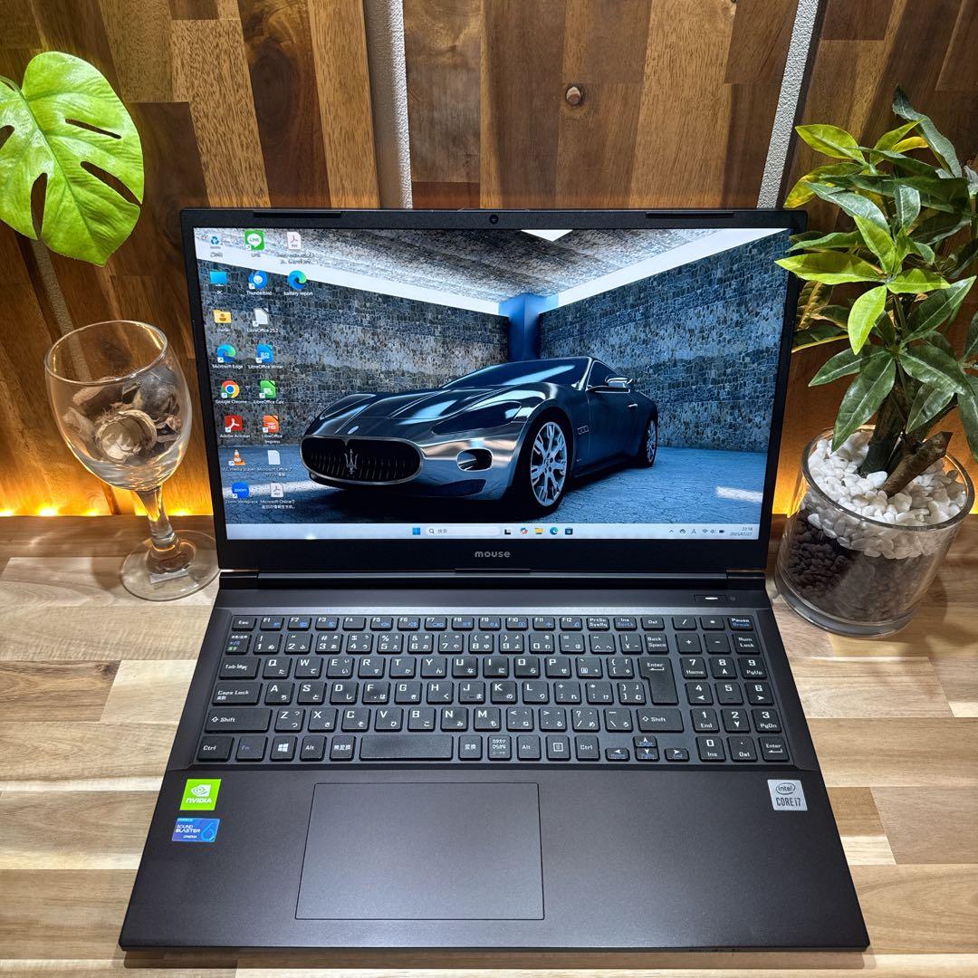 NVIDIAグラボ搭載‼️Mouse☘️i7☘SSD1TB☘16GB☘ノートパソコン