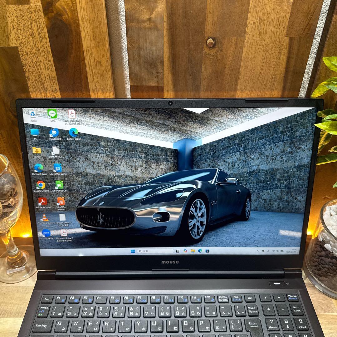 NVIDIAグラボ搭載‼️Mouse☘️i7☘SSD1TB☘16GB☘ノートパソコン