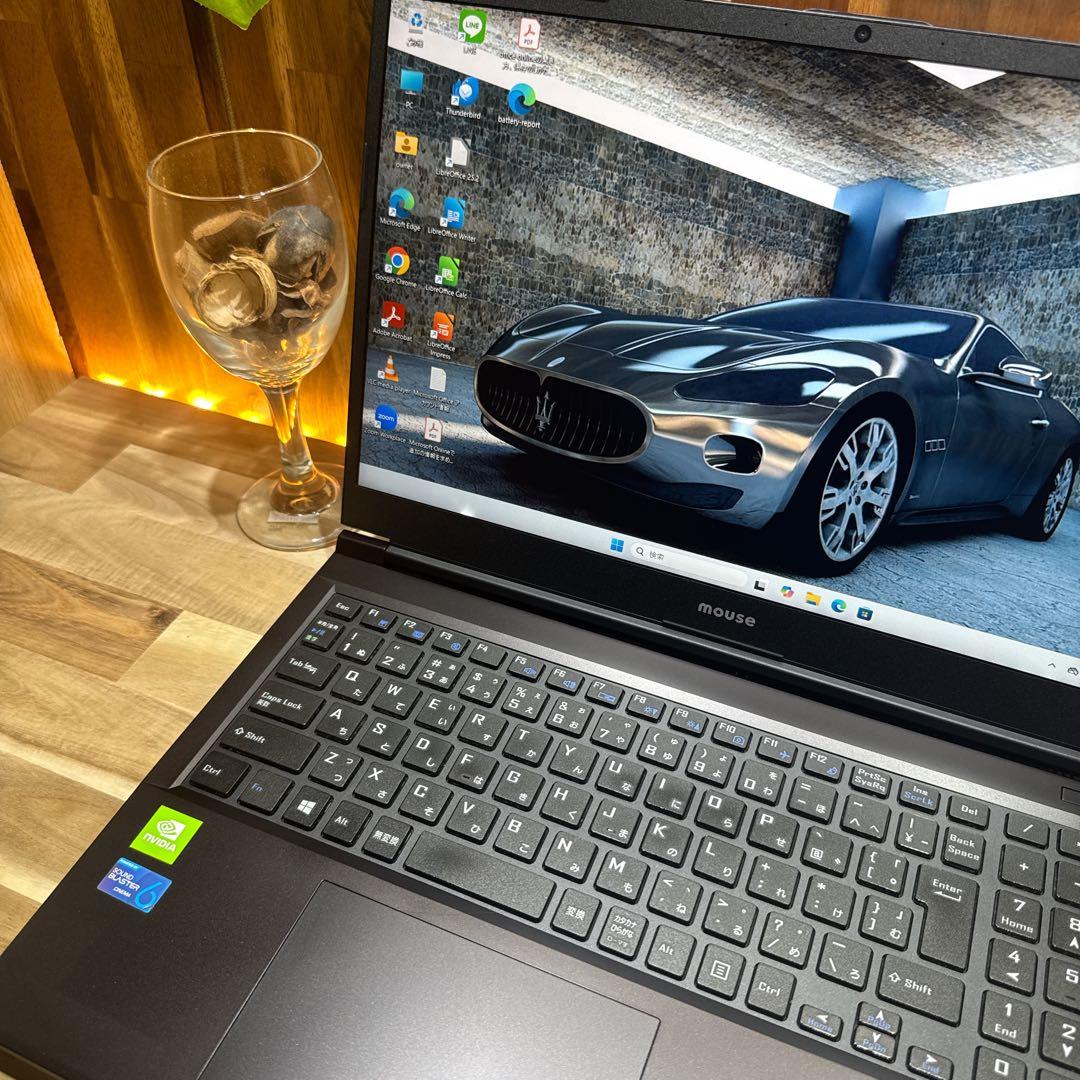 NVIDIAグラボ搭載‼️Mouse☘️i7☘SSD1TB☘16GB☘ノートパソコン