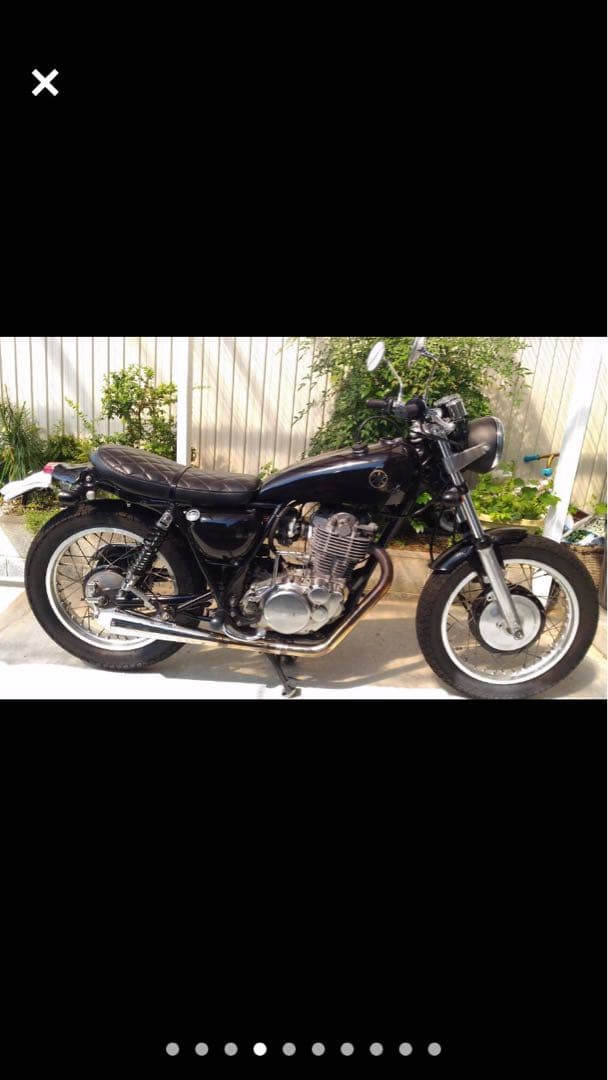 YAMAHA SR400 FRPタンク