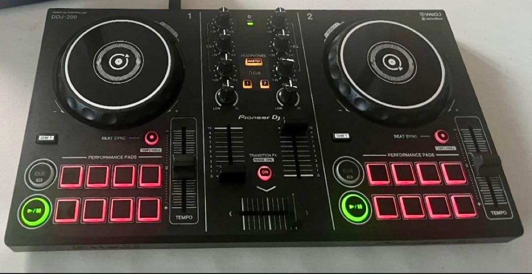 Pioneer DJ DDJ-200 2ch スマート DJコントローラー
