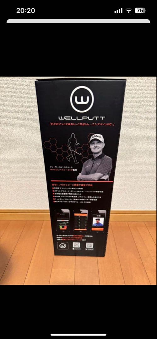 WELLPUTT ウェルパット　パッティングマット 3メートル　パターカップ付