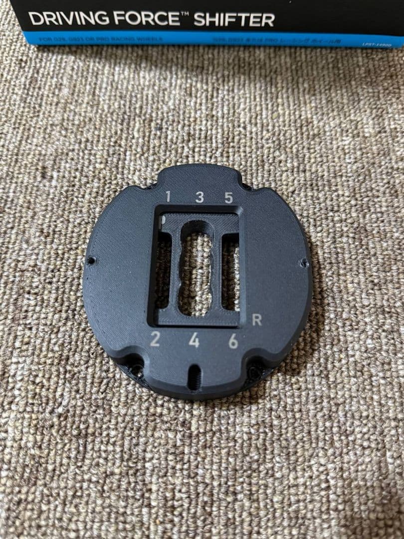 Logicool G923＋Driving Forceシフター＋モッド付