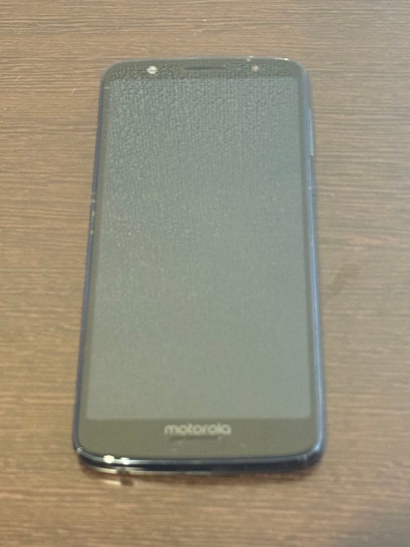 【値下げしました！】motorola motog6 ブラック 本体 充電器付き