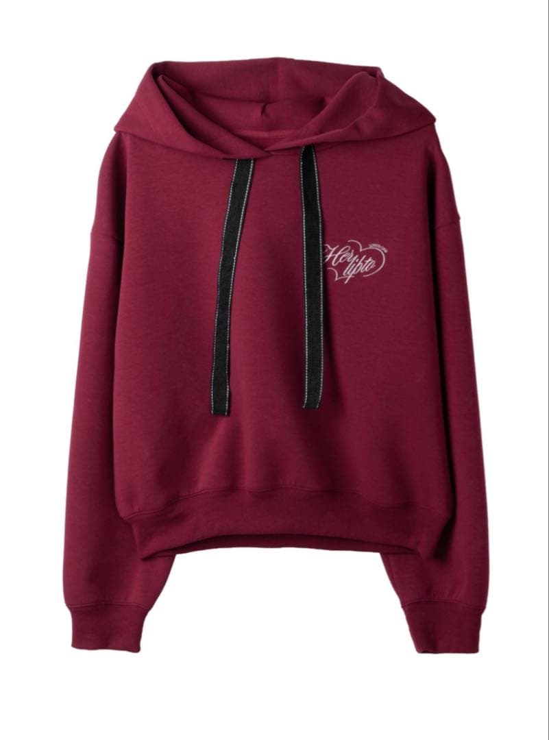 トップス herlipto Loved one Hoodie Red