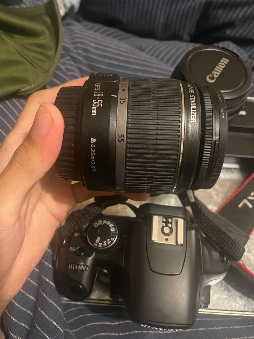 Canon EOS kiss X2 望遠レンズEF-S 55-250mm IS