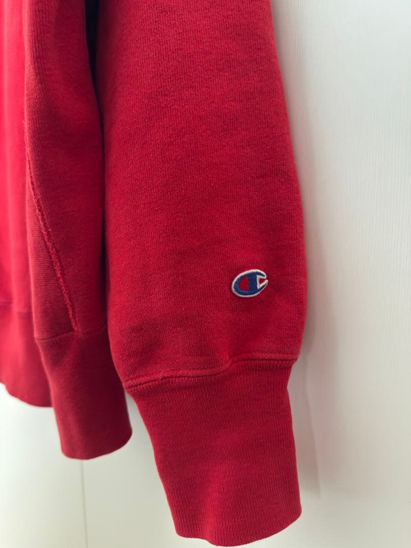 90s USA製 championリバースウィーブ 赤