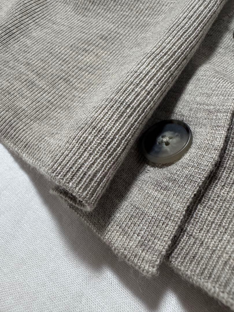 Spick & Span 18G Vネックカーディガン