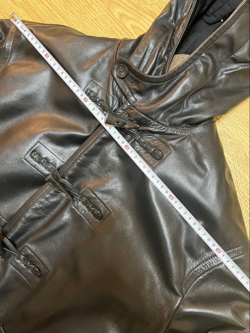 希少品/CCU/ARIOレザーダッフルコート/サイズ1