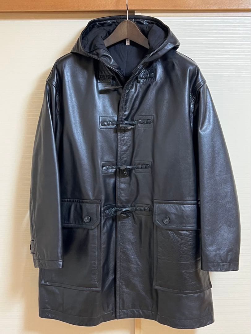 希少品/CCU/ARIOレザーダッフルコート/サイズ1