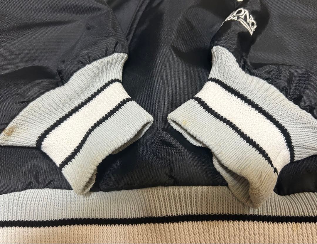 西海岸 RAIDERS スタジャン delong USA製