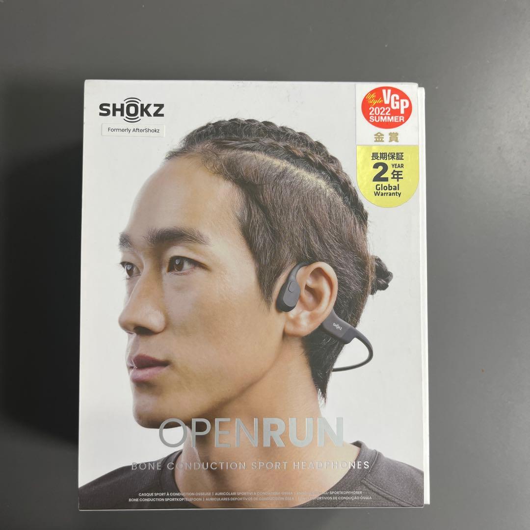 SHOKZ OPENRUN 骨伝導イヤホン ブラック 早いものがち