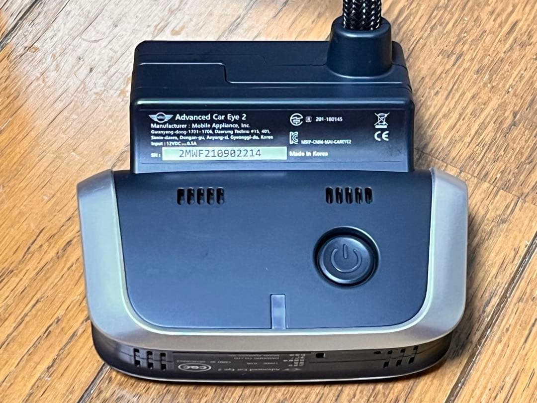  MINIドライブレコーダー「Advanced Car Eye 2」