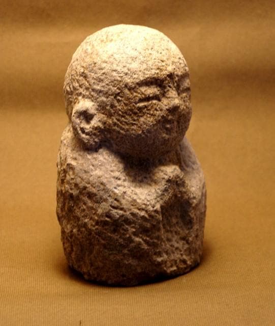 メルカリ出品石地蔵4　NO162