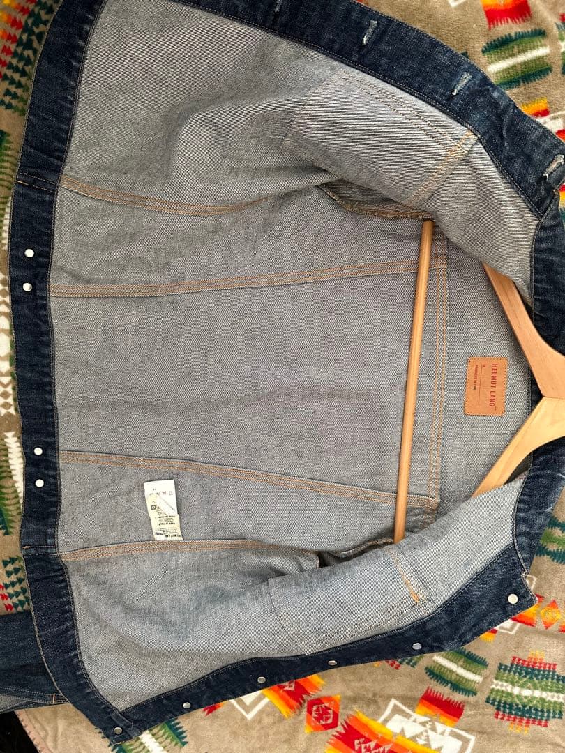 HELMUT LANG　ヘルムートラング　デニムジャケット初期　本人期 1998