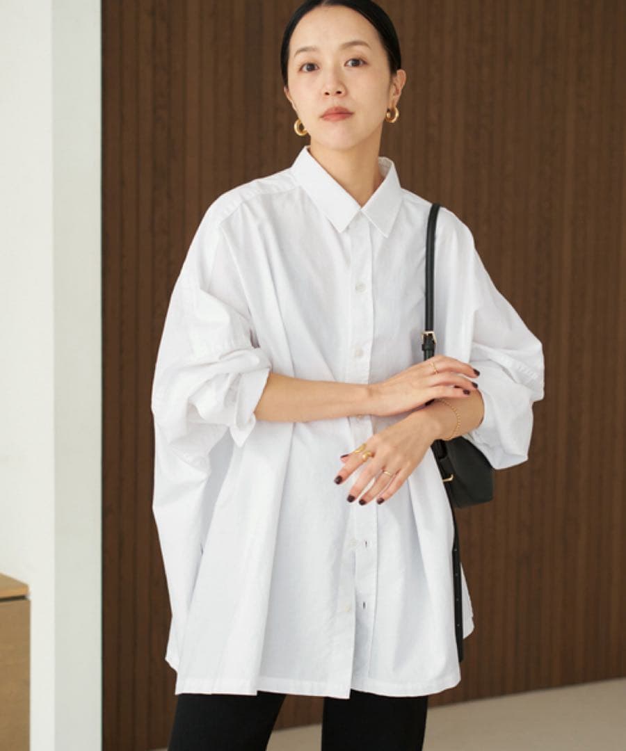 【美品】Plage Light OX Poncho シャツ 25AW完売品