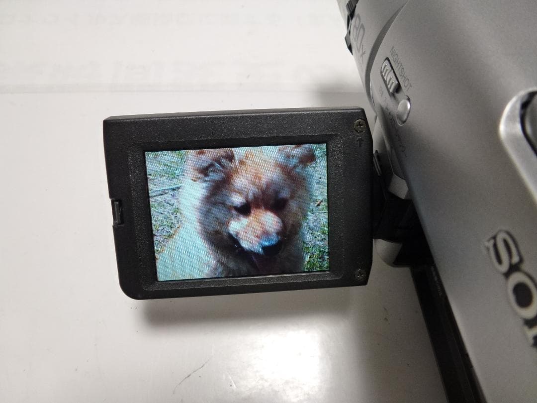 希少　動作品　SONY ソニービデオカメラ　 DCR-TRV735　8mmテープ