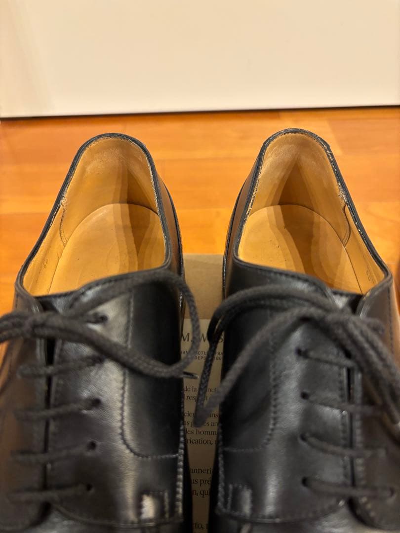 J.M. WESTON Golf ゴルフ 641 6D BLACK ウエストン