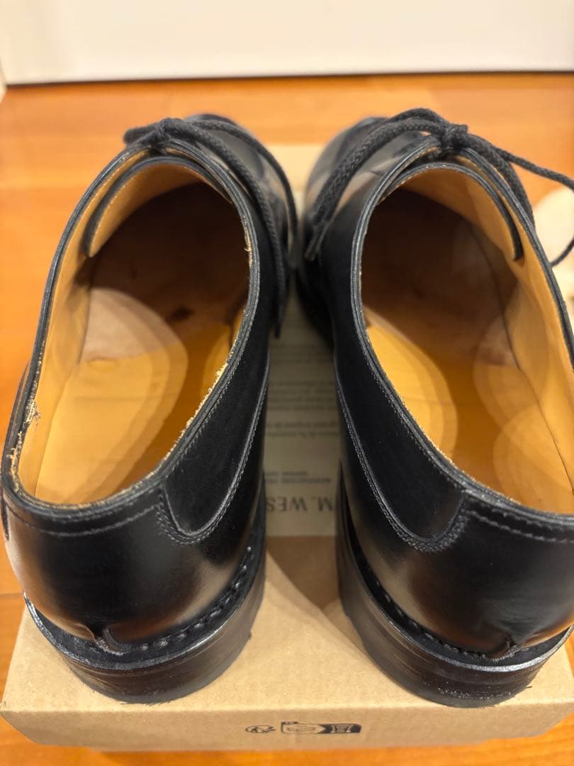 J.M. WESTON Golf ゴルフ 641 6D BLACK ウエストン